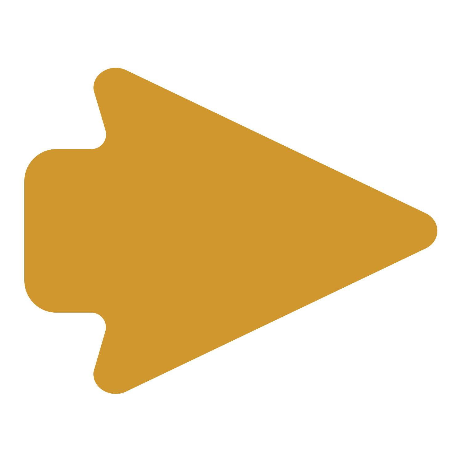 LiteMark 5 Inch Green Arrowhead Decals - Pack of 12