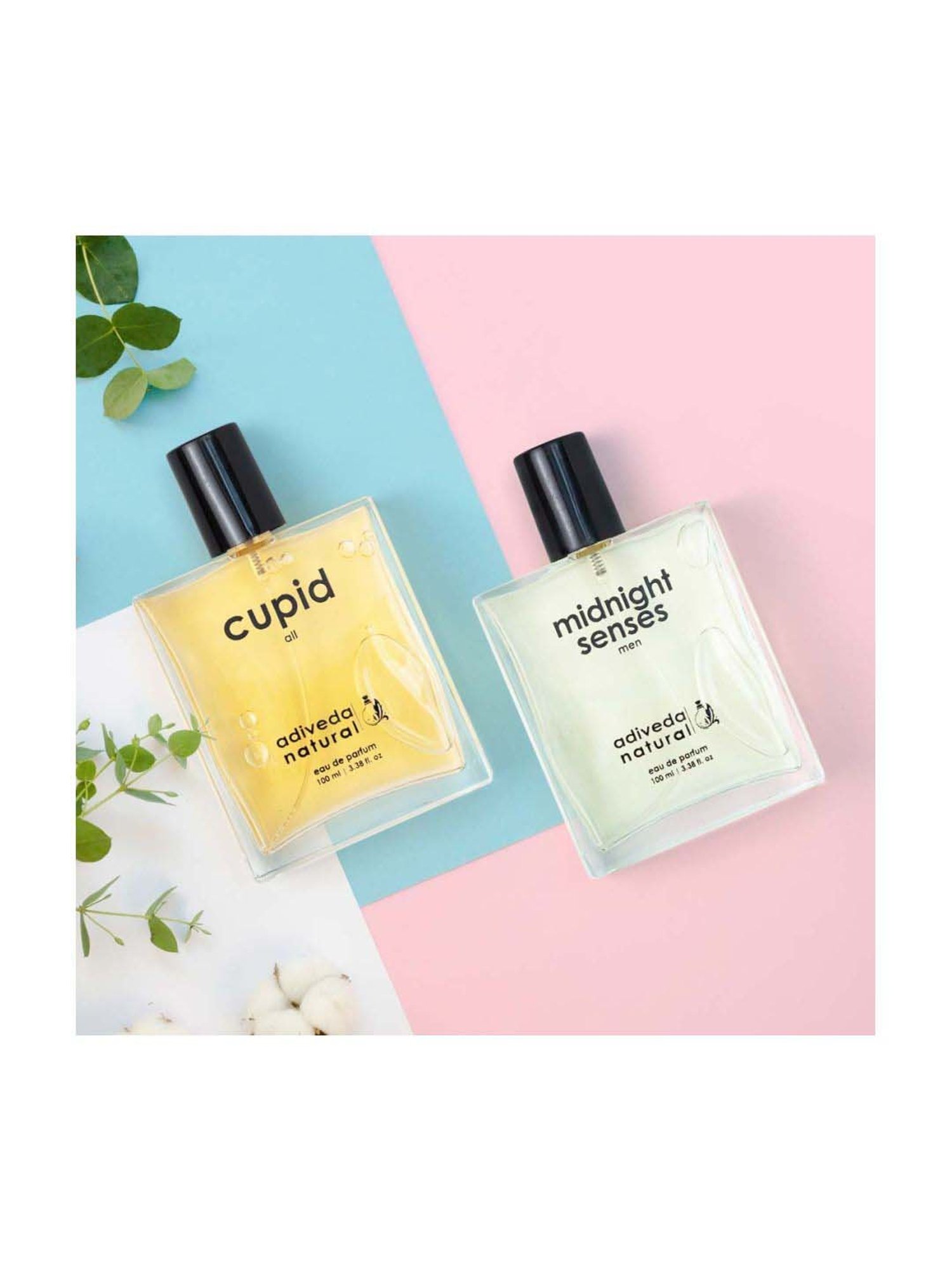 Adiveda Natural Cupid and Midnight Senses For Men And Women Gift Set
