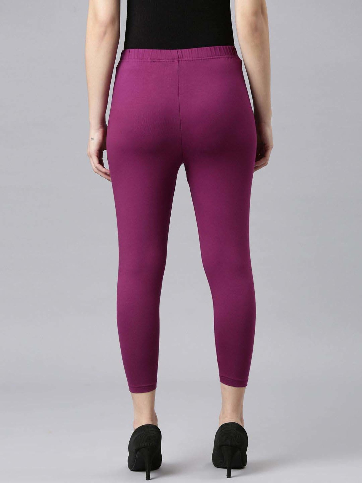 Dixcy Slimz Wine Mid Rise Leggings