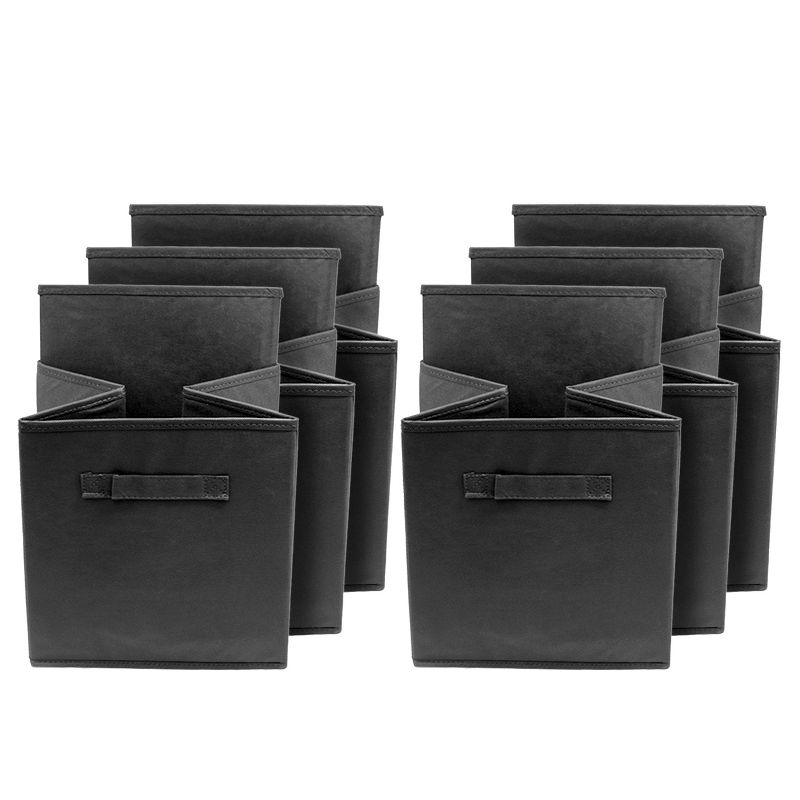 Sorbus Cube Storage Box Black