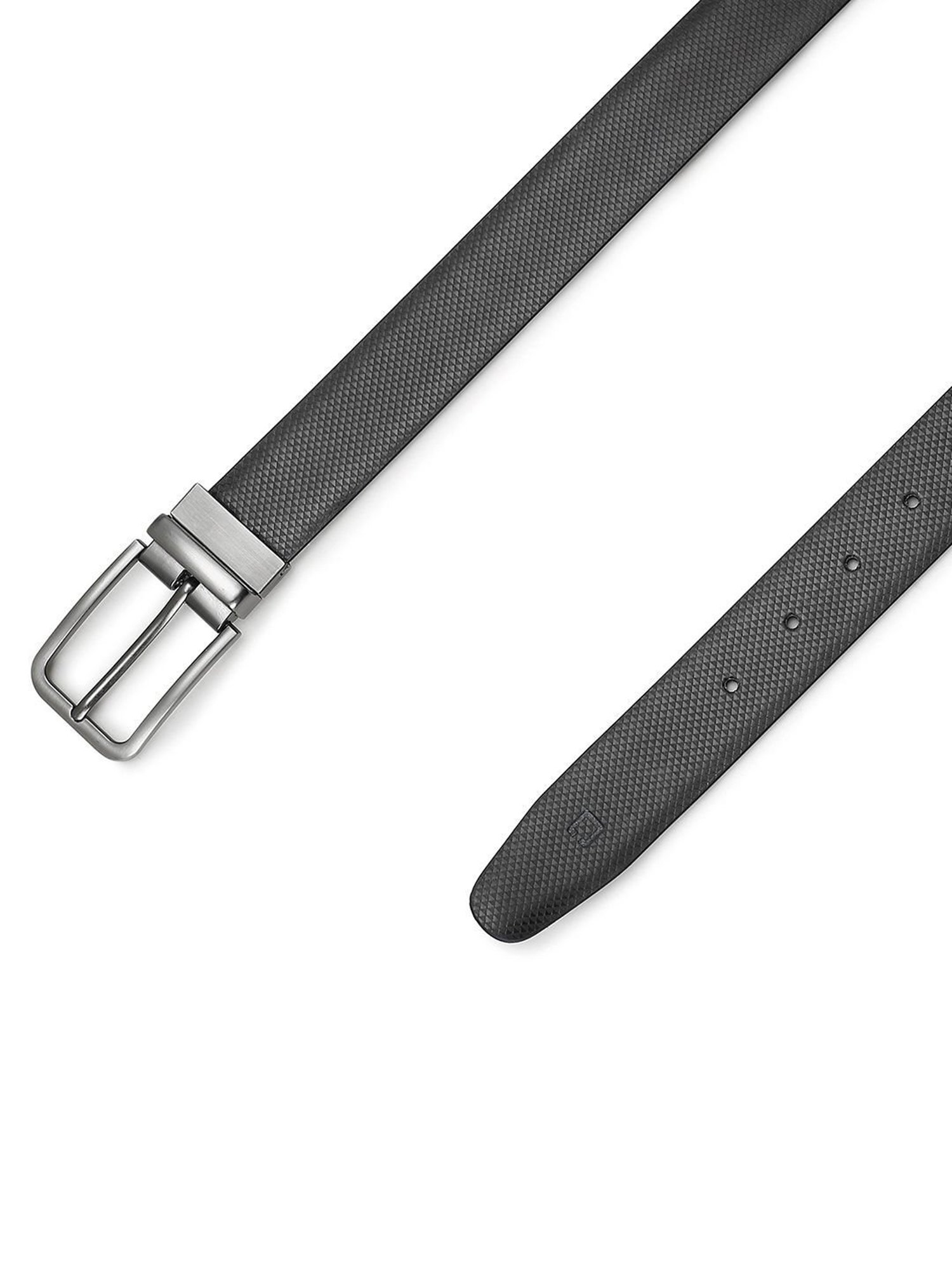 Crusset Black Formal Belt for Men