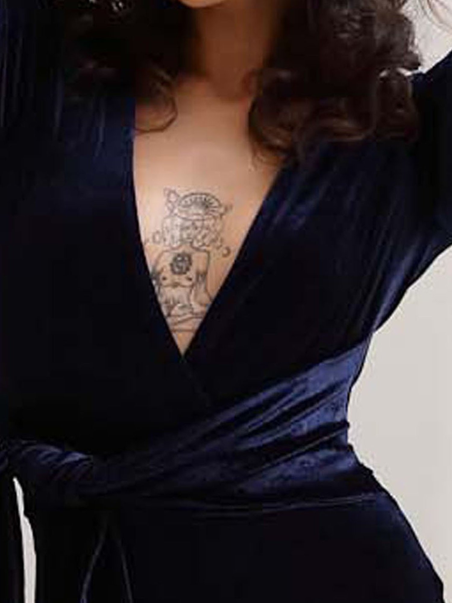 PRIZO Navy Maxi Jumpsuit