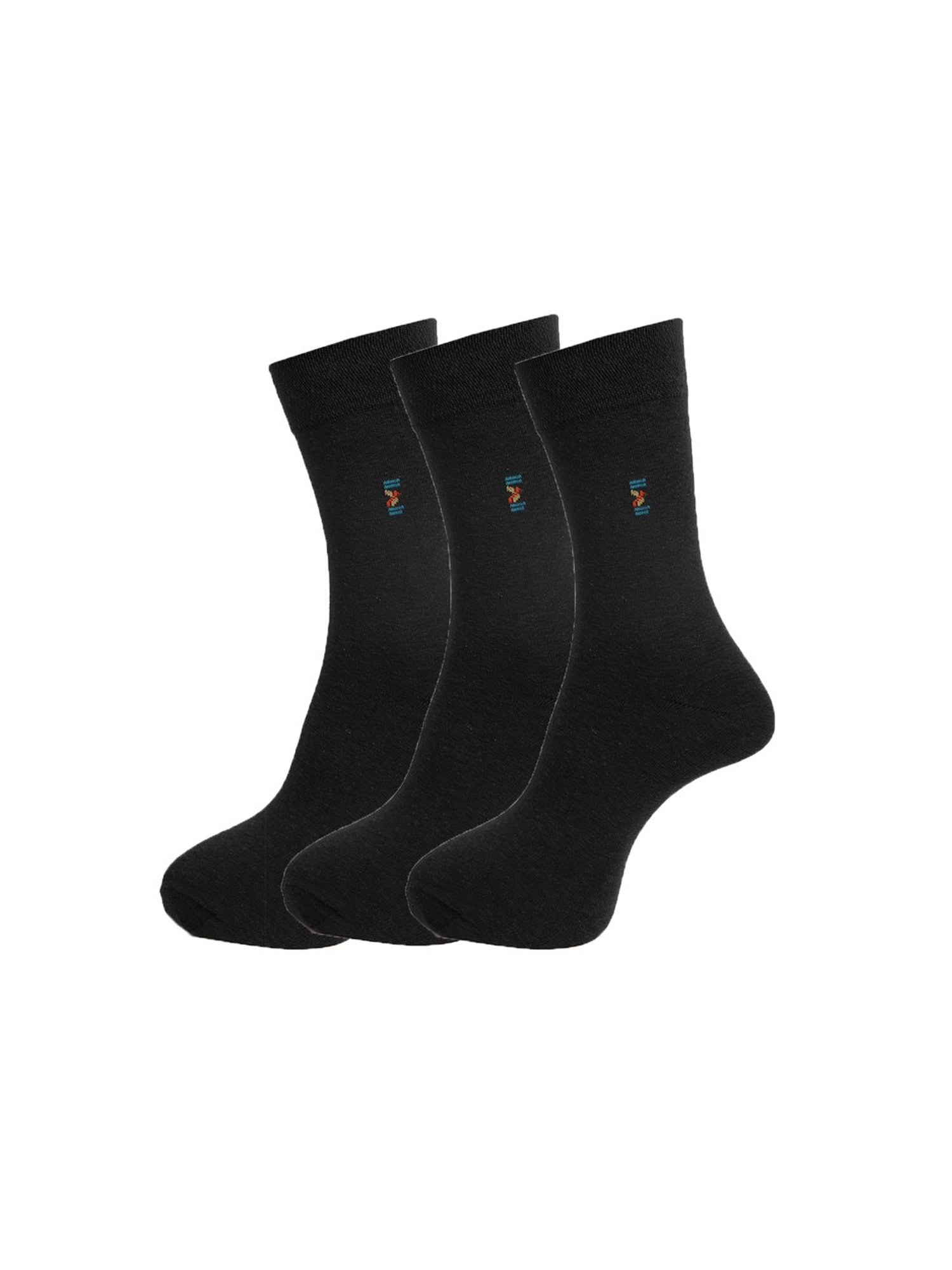 Dollar Grey Full Length Socks (Pack of 3)