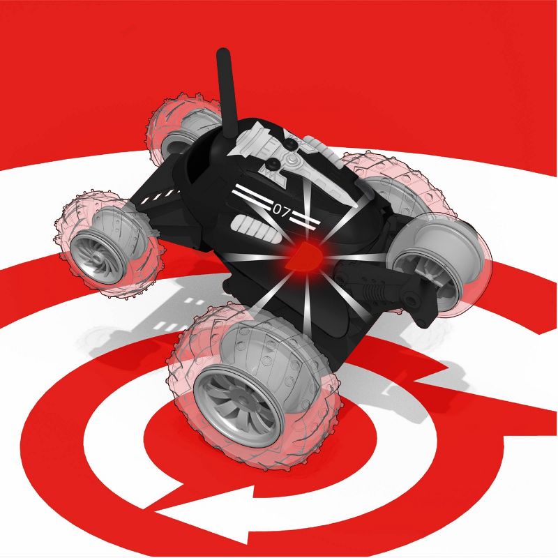 Sharper Image  RC  Monster Spinning Car - Black