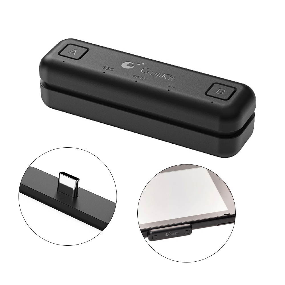Gulikit NS07 BT Wirelessly Audio Adapter or Type-C Transmitter Compatible with Ninten-do Switch