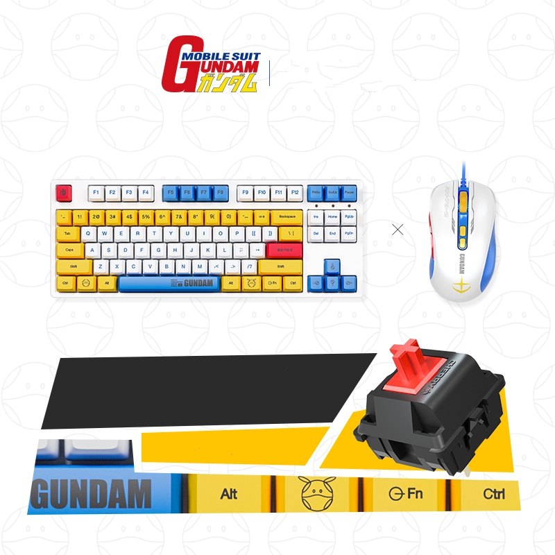 2, 60% Wired/Wireless Mechanical Keyboard (Kailh Box Brown Switch/White Case) - Full Keys Programmable - True RGB Backlit - Tap Arrow Keys - Double Shot PBT Keycaps - NKRO - 1900mAh Battery