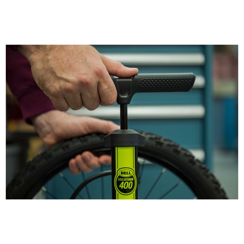 Bell Sports Windstorm 400 Floor Bike Pump - Black