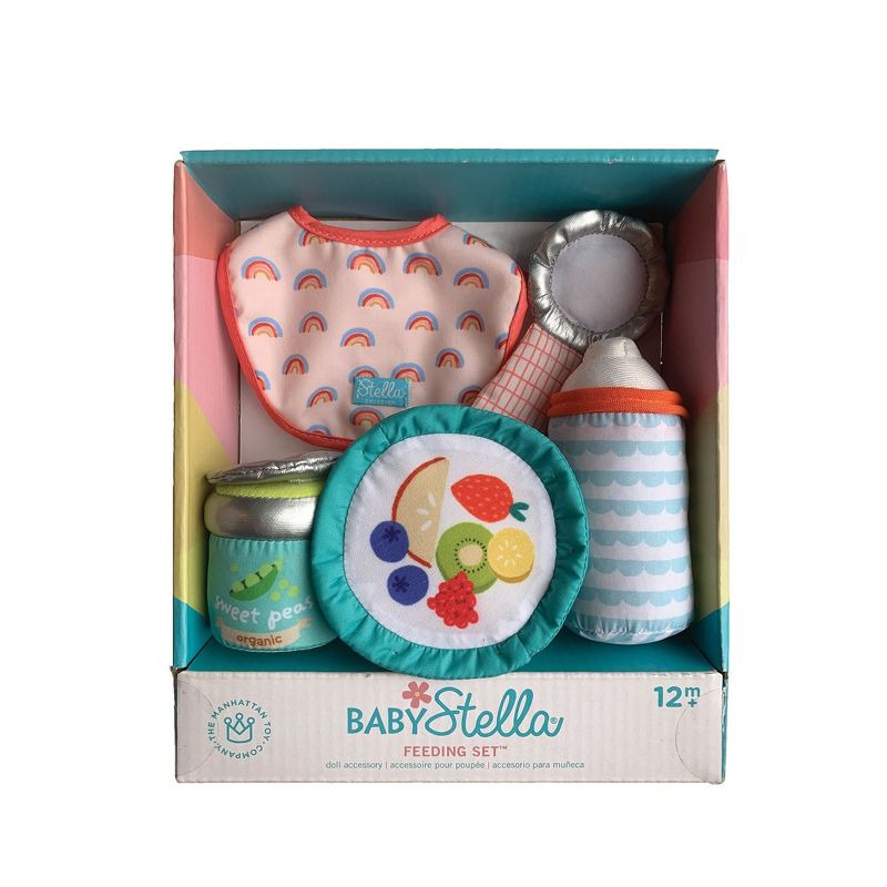 Manhattan Toy Stella Collection Baby Doll Feeding Set for 12" and 15" Dolls