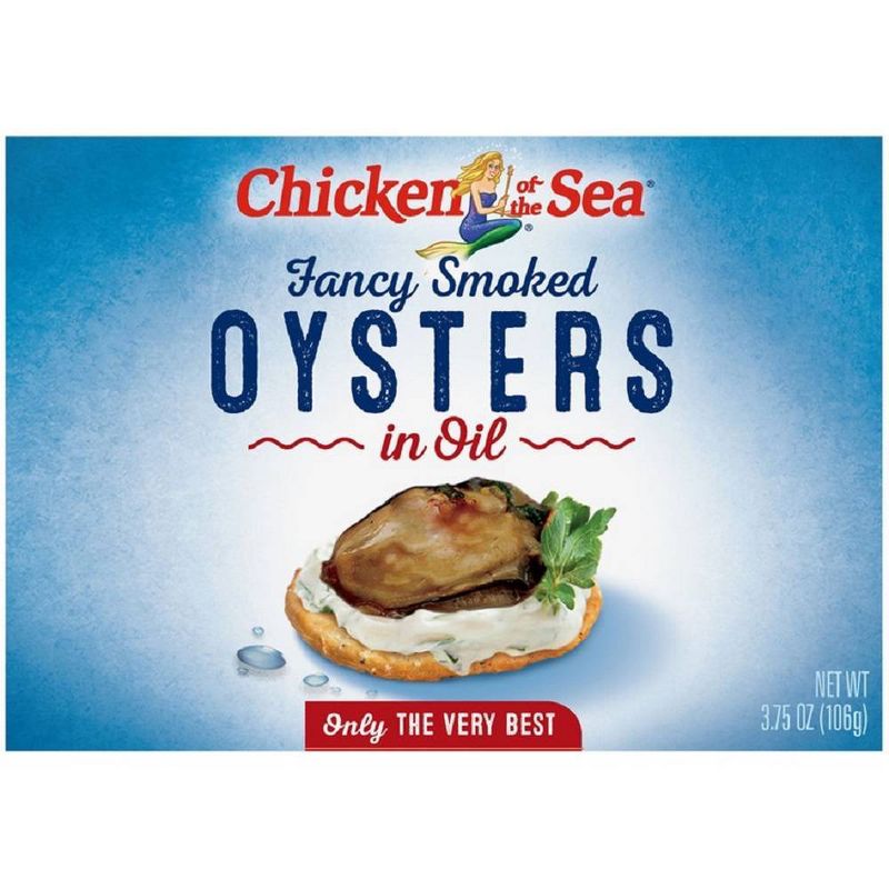 Chicken of the Sea Fancy Smoked Oysters - 3.75oz