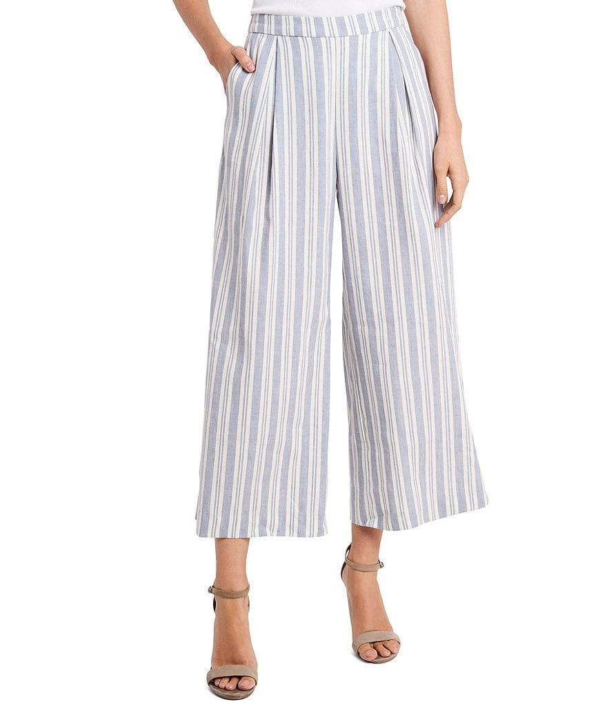 Eva Varro Solid Knit Jersey Banded Hem Pull-On Harem Pants