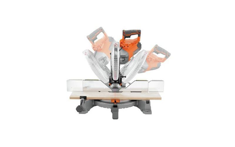Ridgid ZRR4112 15 Amp 10 in. Dual Bevel Compound Miter Saw