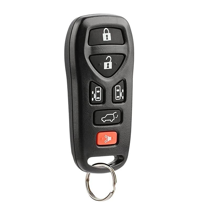 Key Fob Keyless Entry Remote fits Nissan 2004-2009 Quest (KBRASTU51, 211B-ASTU51)