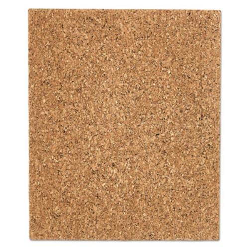 Iceberg Designer Cork Bulletin Board 20" x 24" Natural 35014