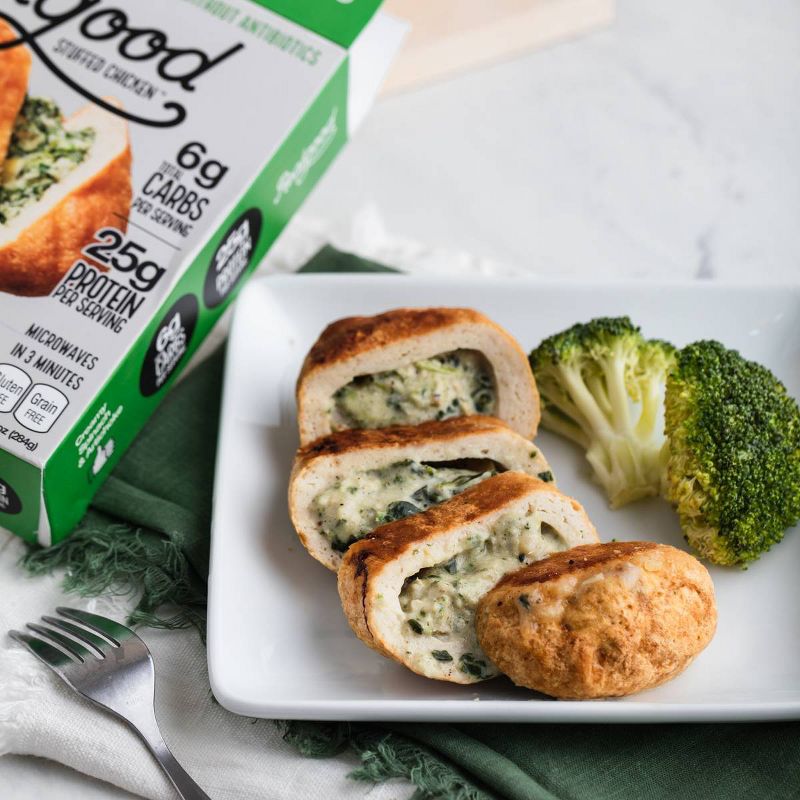 Real Good Frozen Stuffed Chicken Spinach & Artichoke - 10oz/2ct