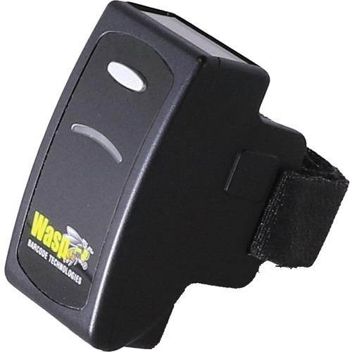 Wasp 633809004018 WRS100SBR Wearable 1D Ring Barcode Scanner,  Bluetooth 4.1 - Black