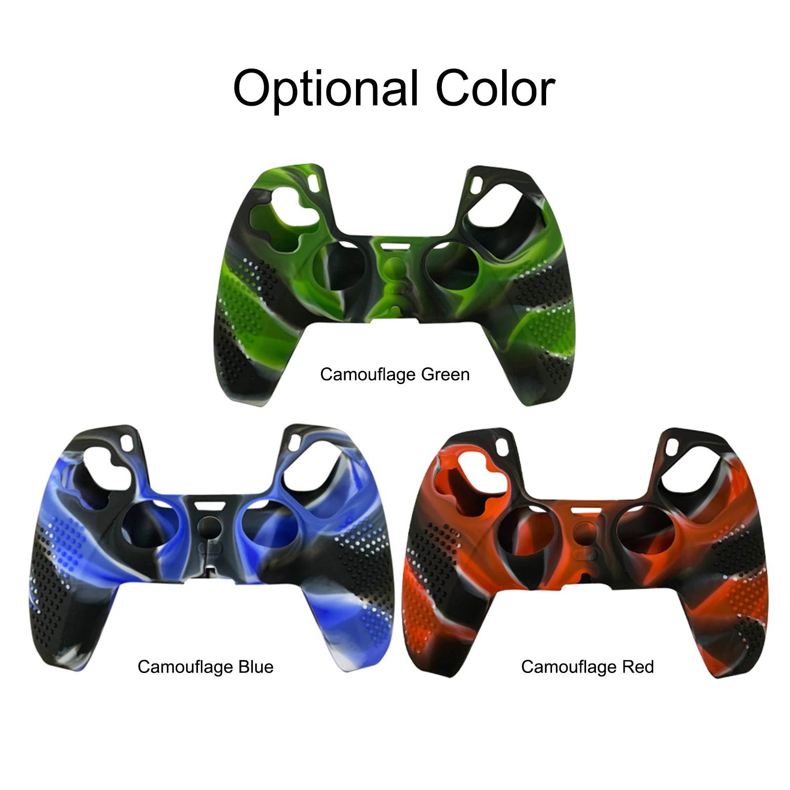 Replacement Cover for PS5 Gamepad Silicone Case Dustproof Anti-slip Particle Protective Case for Sony PlayStation PS5 Controller