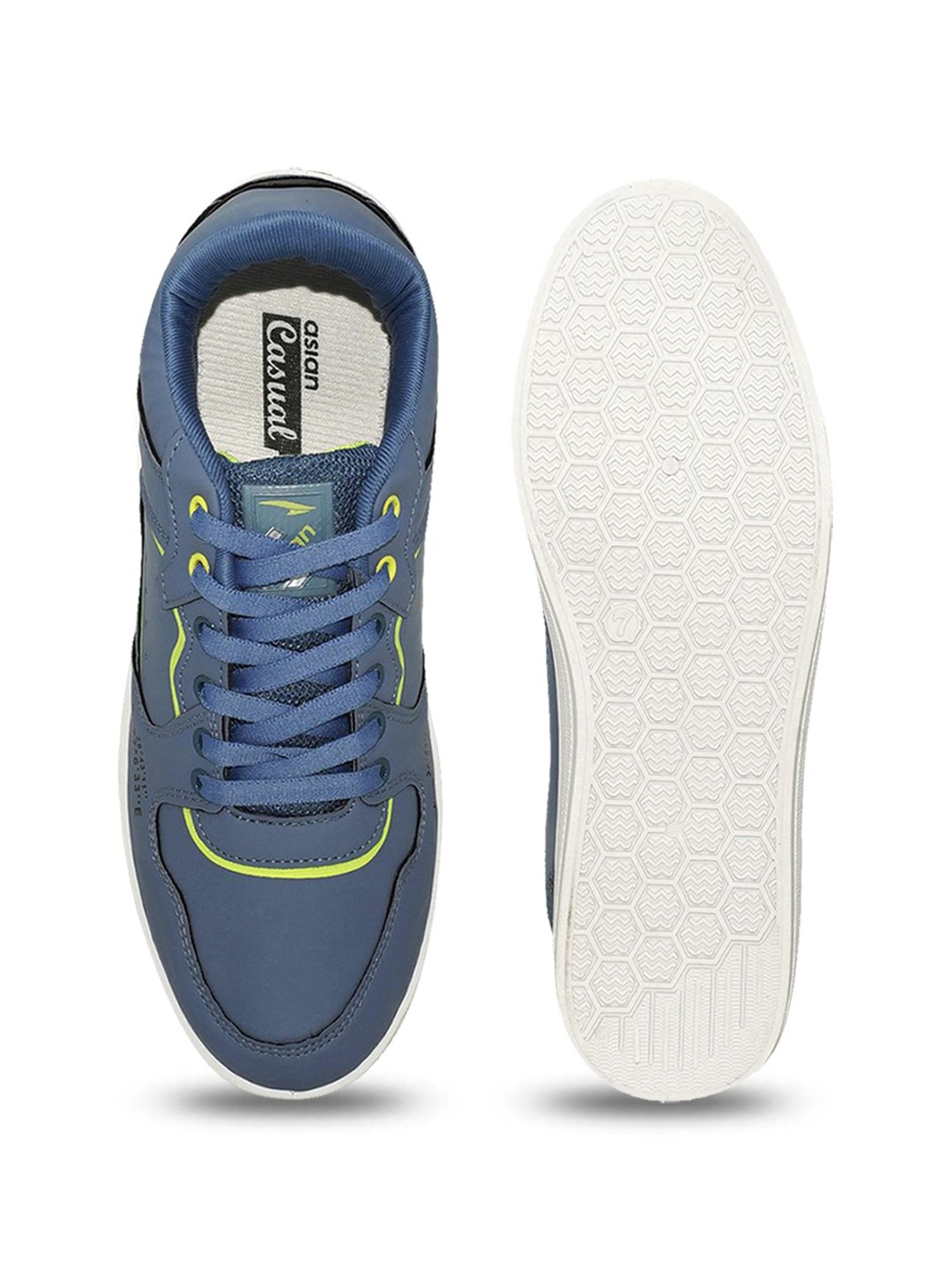 Asian Men's Slate Casual Sneakers