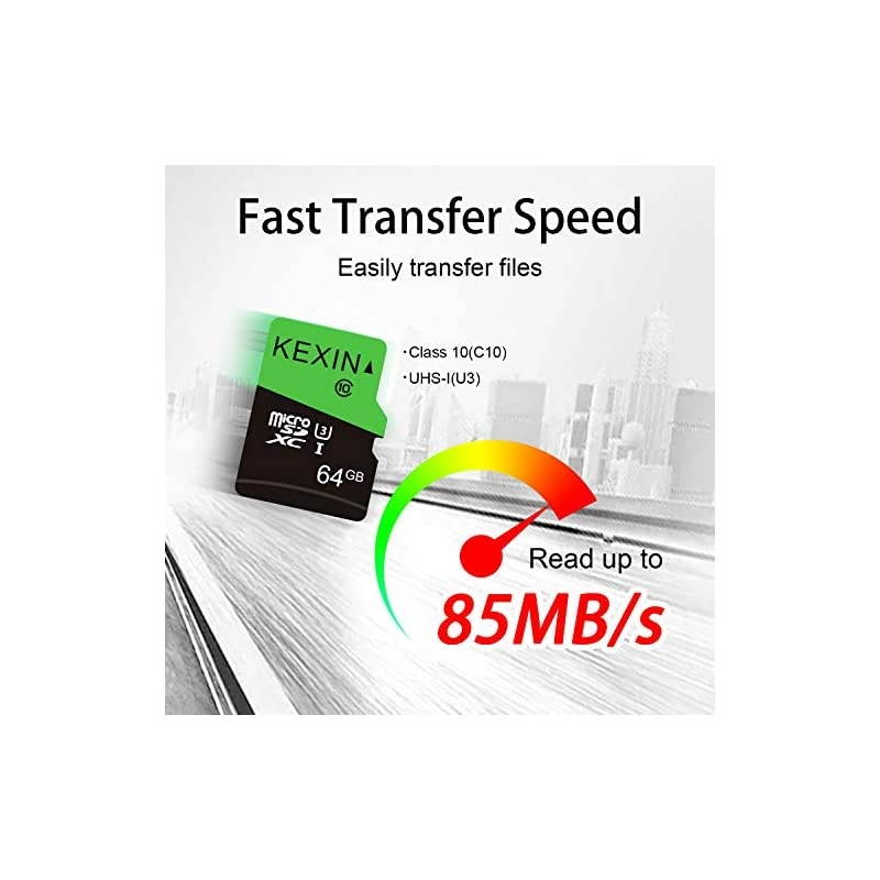 Micro SD Card 64 GB Memory Card MicroSDXC UHSI Micro SD Card Class 10 64 GB TF Card High Speed Micro Memory Card C10 U3