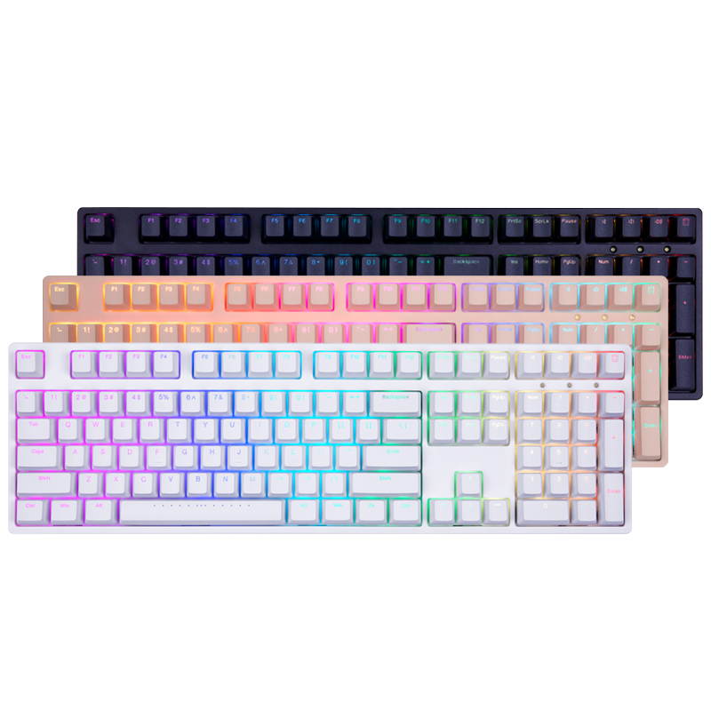 iKBC  F410 108-key RGB Backlit  Cherry MX Switch Mechanical Gaming Keyboard, N-key Rollover, PBT Keycaps