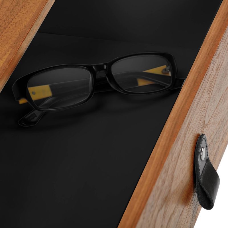 Milo Side Table Walnut - ClickDecor