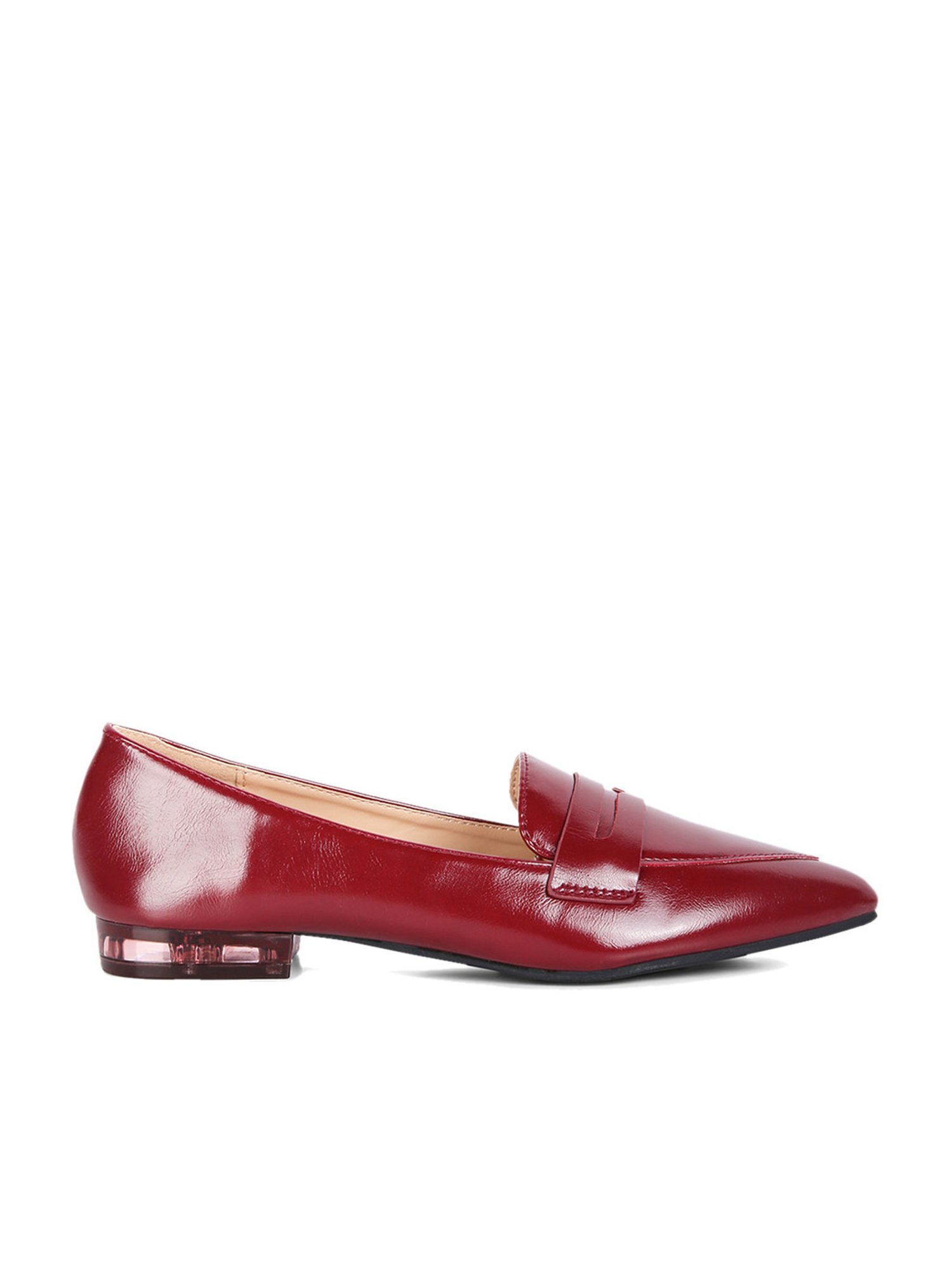 London Rag Women's Red Casual Loafers
