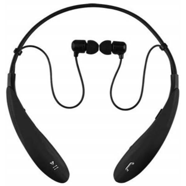 BT Wireless Hdphones w Mic Blk