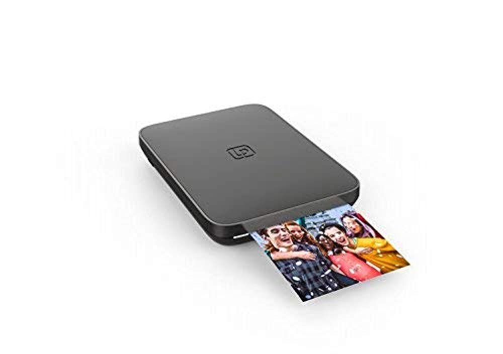 lifeprint 3x4.5 portable photo and video printer black travel kit