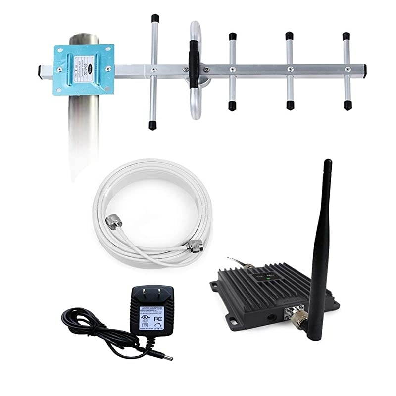 700MHz Mobile Cell Phone Signal Booster Boost 4G LTE Data for Verizon and T-Mobile in Home Office or Basement(Verizon/T-Mobile LTE)