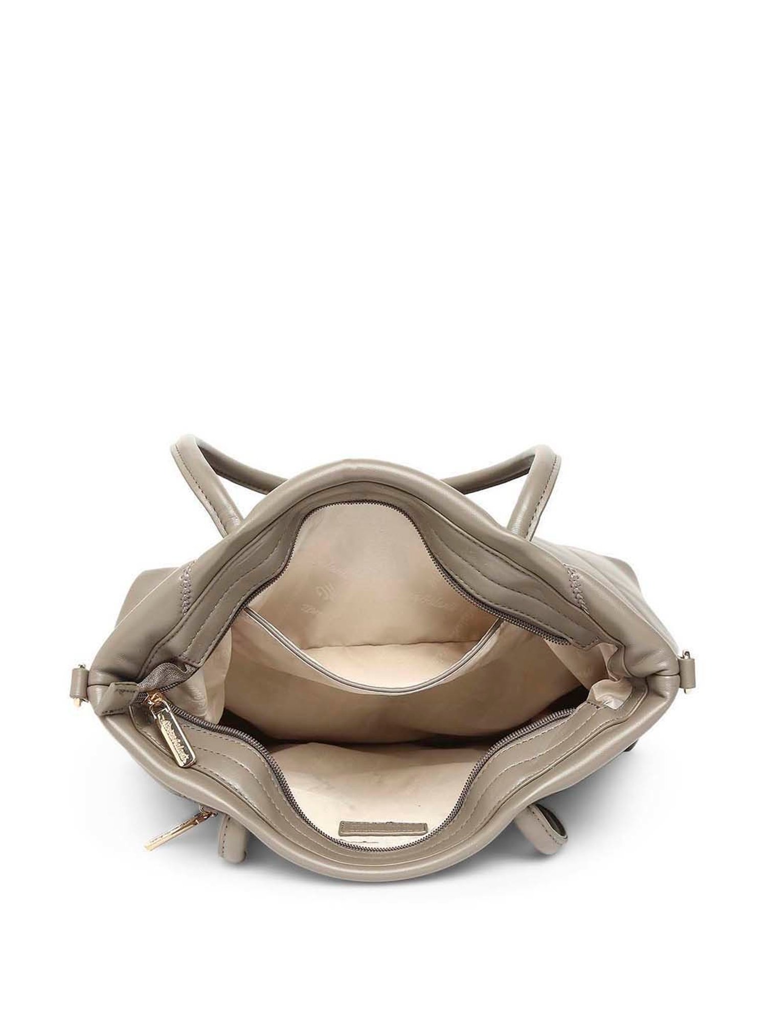 Marina Galanti Brown Textured Medium Tote Handbag