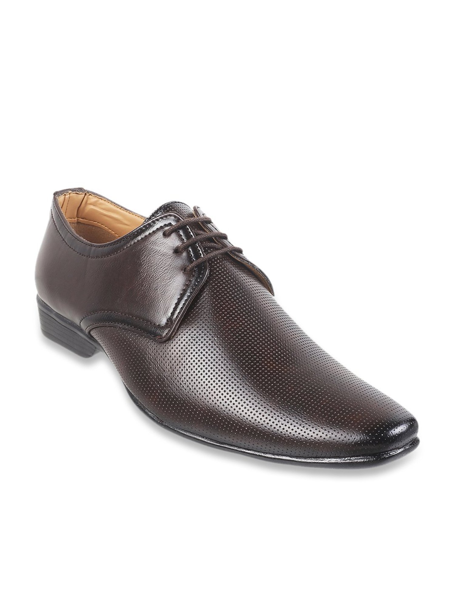 Walkway Men's Brown Derby Shoes