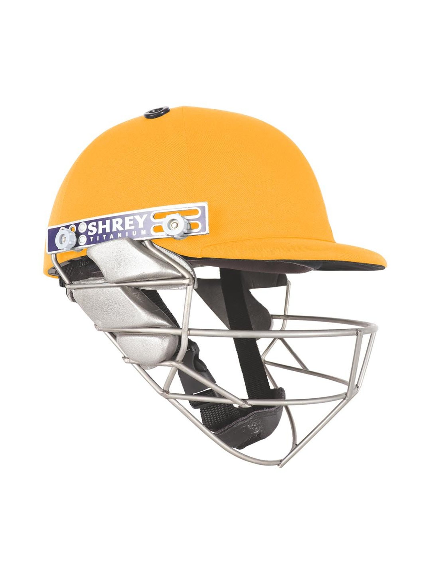 Shrey Yellow Pro Guard Titanium Cricket Helmet (S)