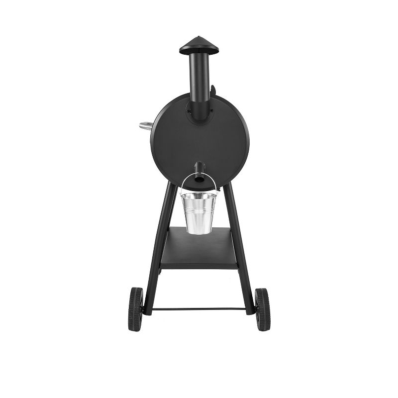 Z GRILLS ZPG-5502H 8 in 1 Wood Pellet Portable Grill Smoker for Outdoor BBQ Cooking with Digital Temperature Control and Storage Shelf, 538 Sq In