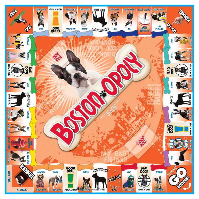 Boston Terrier opoly Game