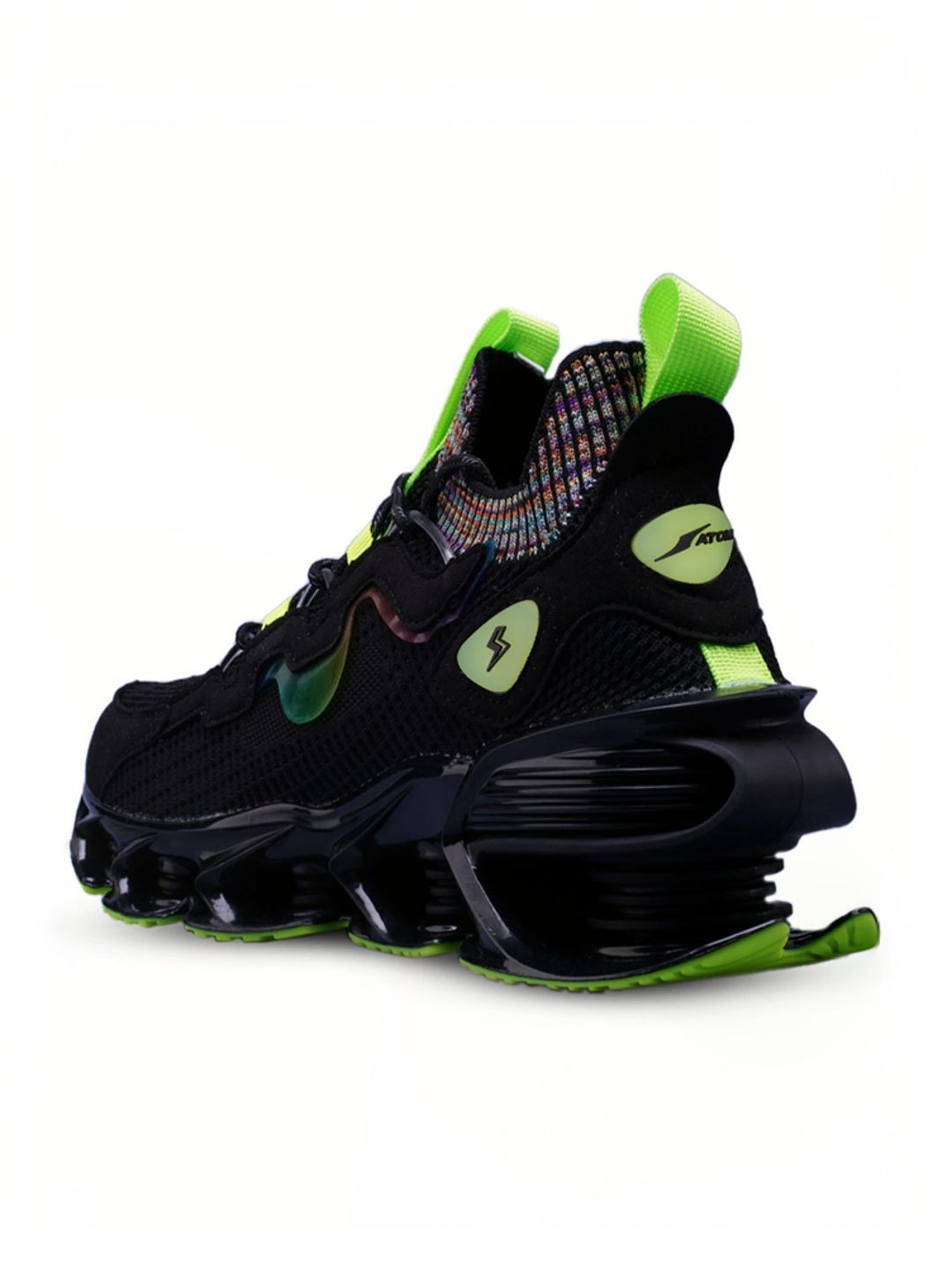 Atom Men's Spring Edge Alpha 1 Black Running Shoes