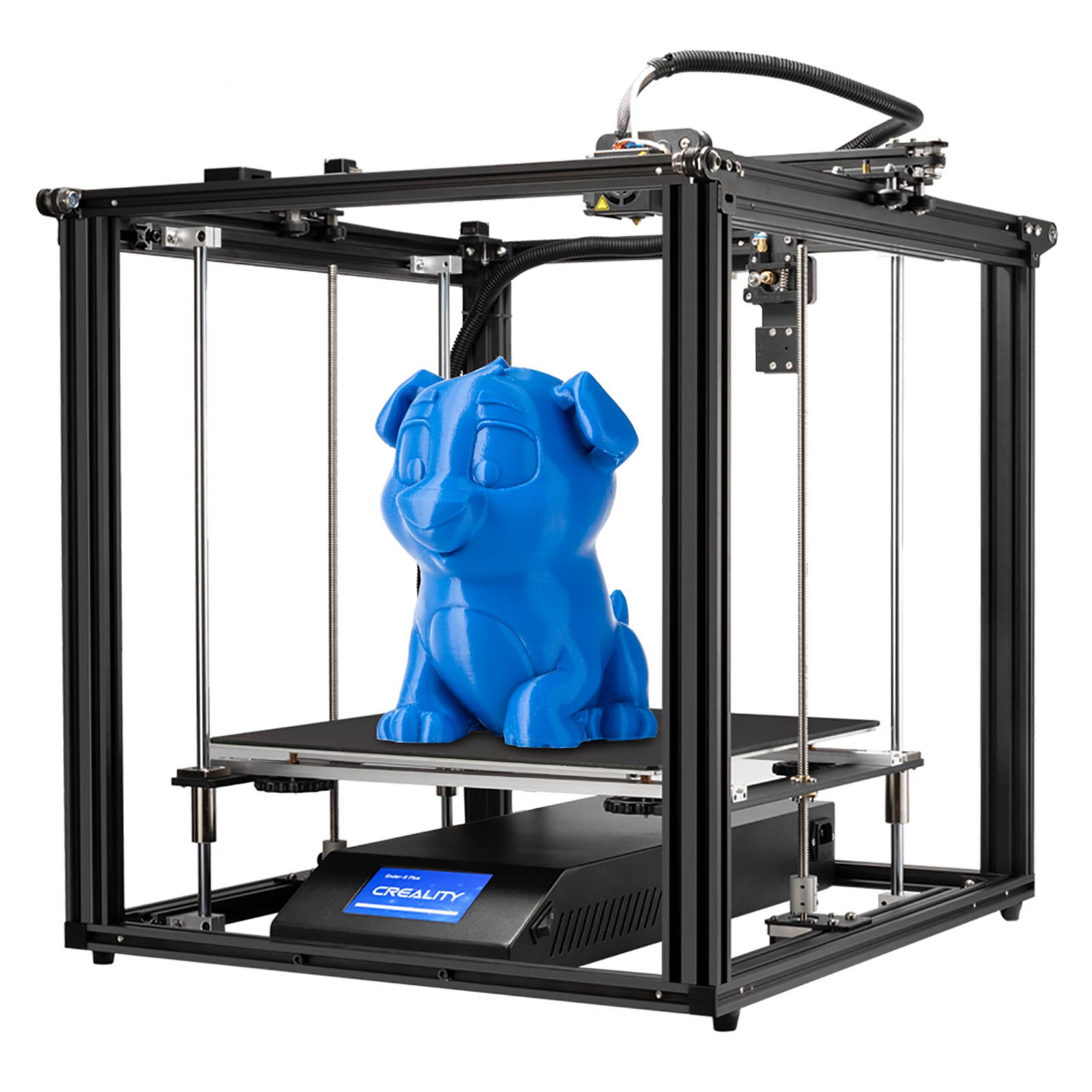 Creality Ender 5 Plus 3D Printer with BL Touch, Tempered Glass Plate and Touch Color Screen, Large Build Volumn 350X350X400mm
