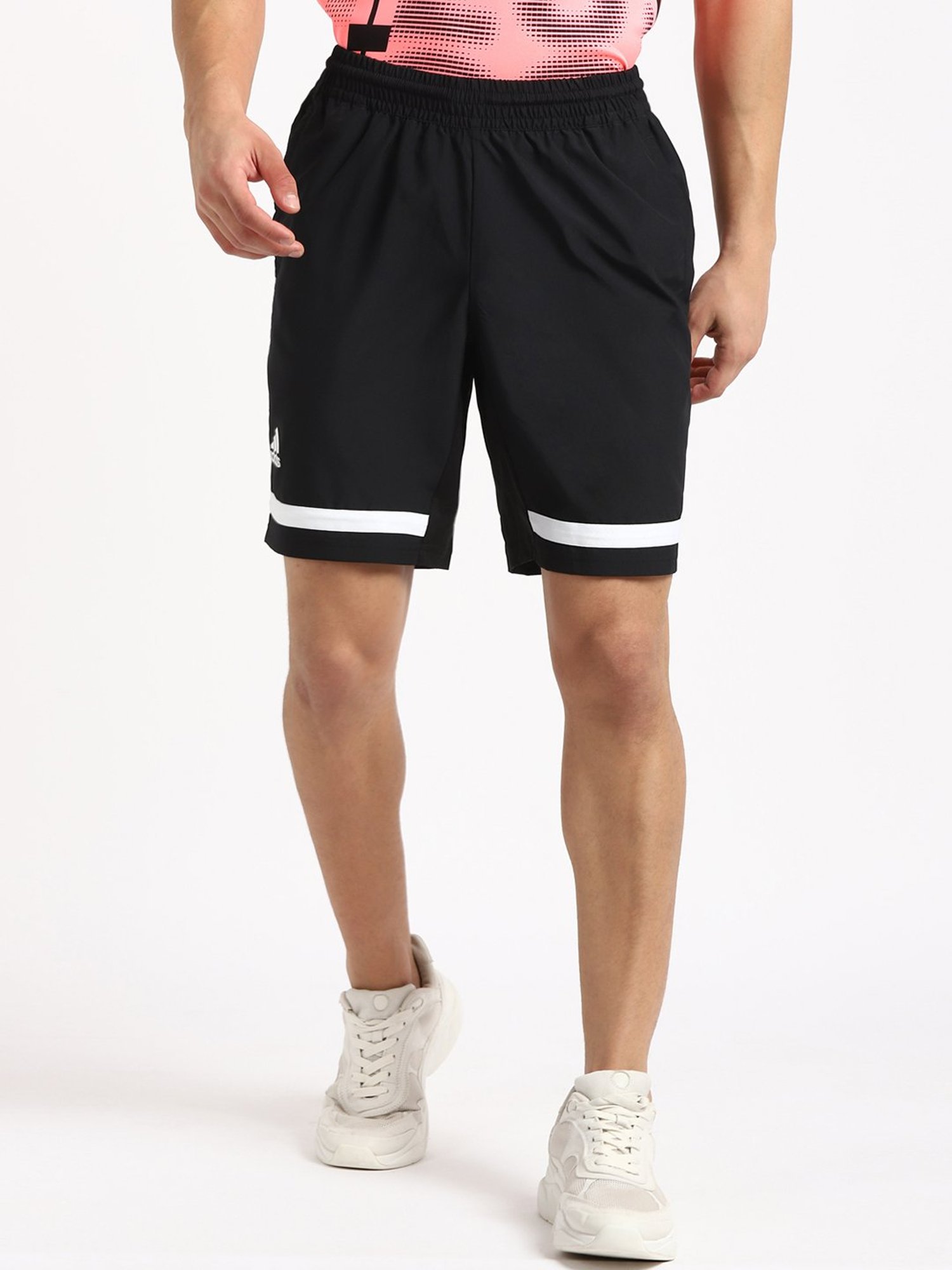 Reebok Black Regular Fit Sports Shorts