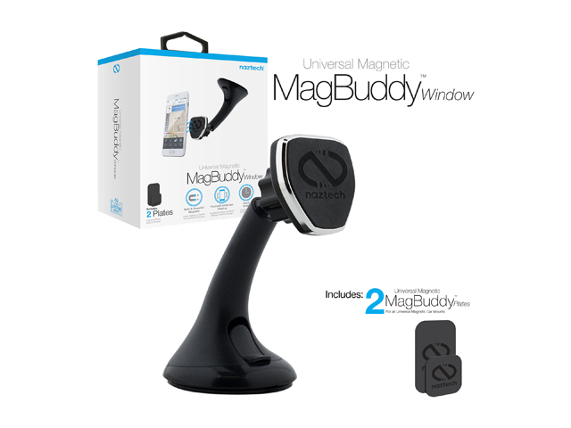 Naztech MagBuddy Black Windshield Mount 13575