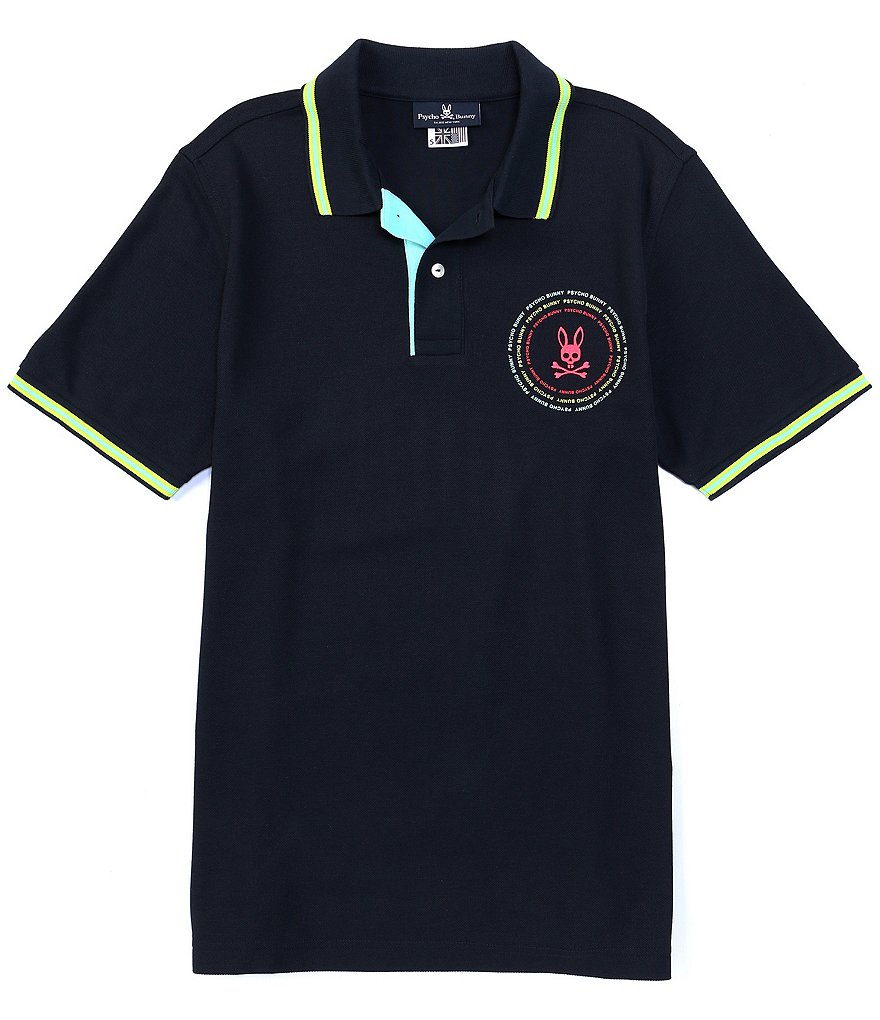 Psycho Bunny Ovington Short-Sleeve Polo Shirt