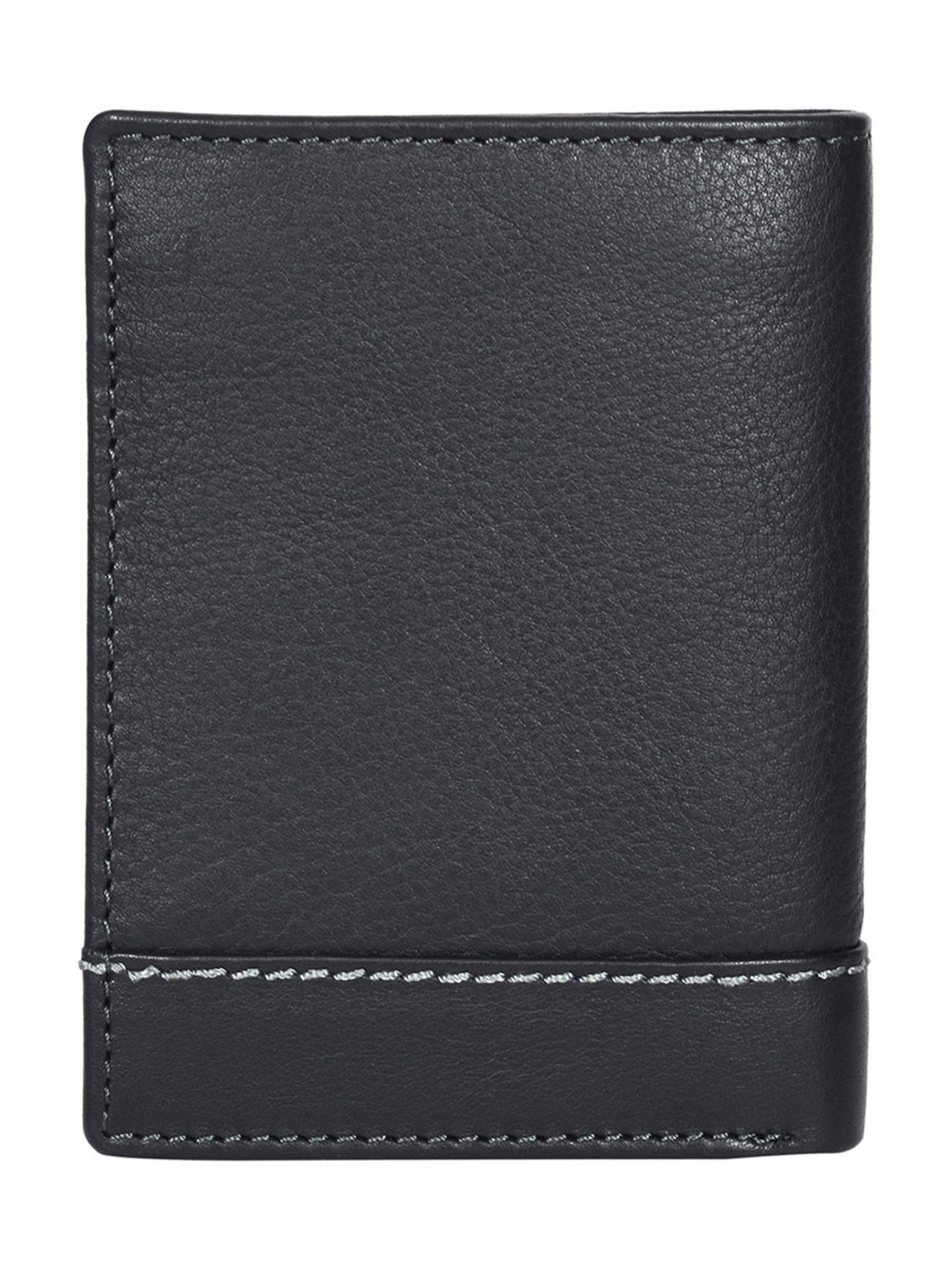 SASSORA Pablo Black Small Leather Notecase