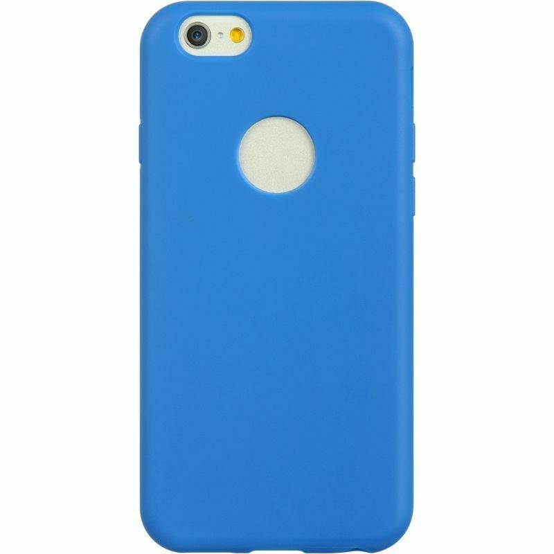 For iPhone 6 Wrap Up Rubberized Hard Snap-in Case Cover w/Screen Protector Navy