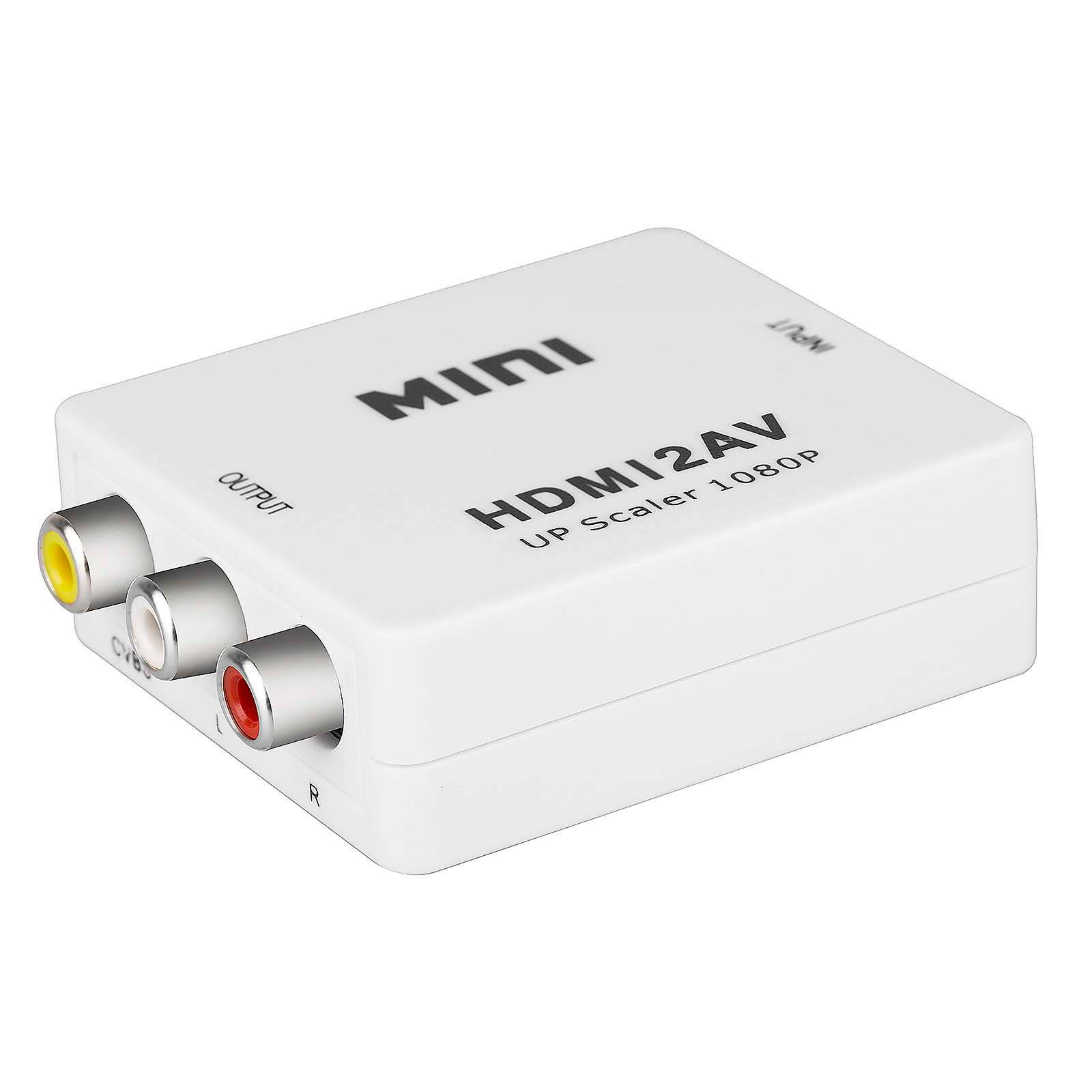 HDMI to RCA Converter Adapter HD 1080P AV Video Audio Composite Output