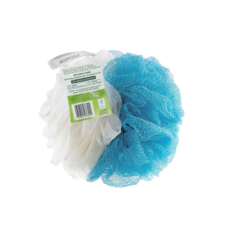 EcoTools EcoNet Blue and Cream 2-in-1 Pouf