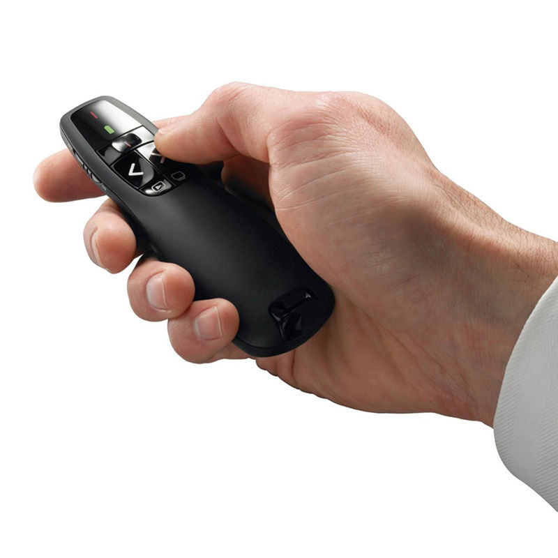 Wireless USB PowerPoint PPT Presenter Remote Control Laser RF Pointer Pen 2.4GHz