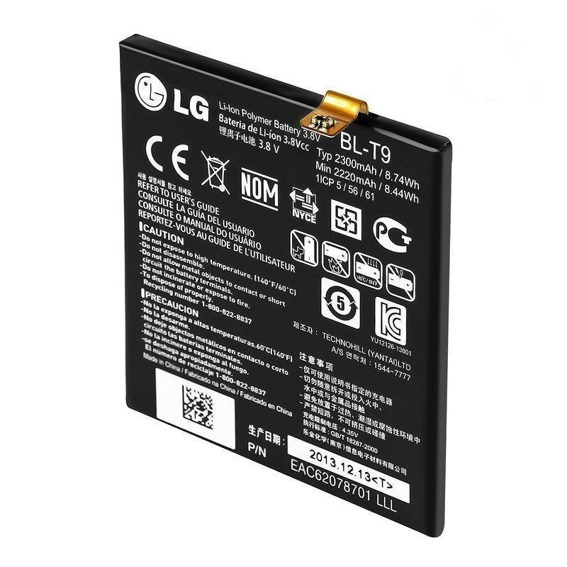 New OEM Google Nexus 5 LG D820 D821 2300mAh Battery Replacement BL-T9 3.8V 8.74Wh