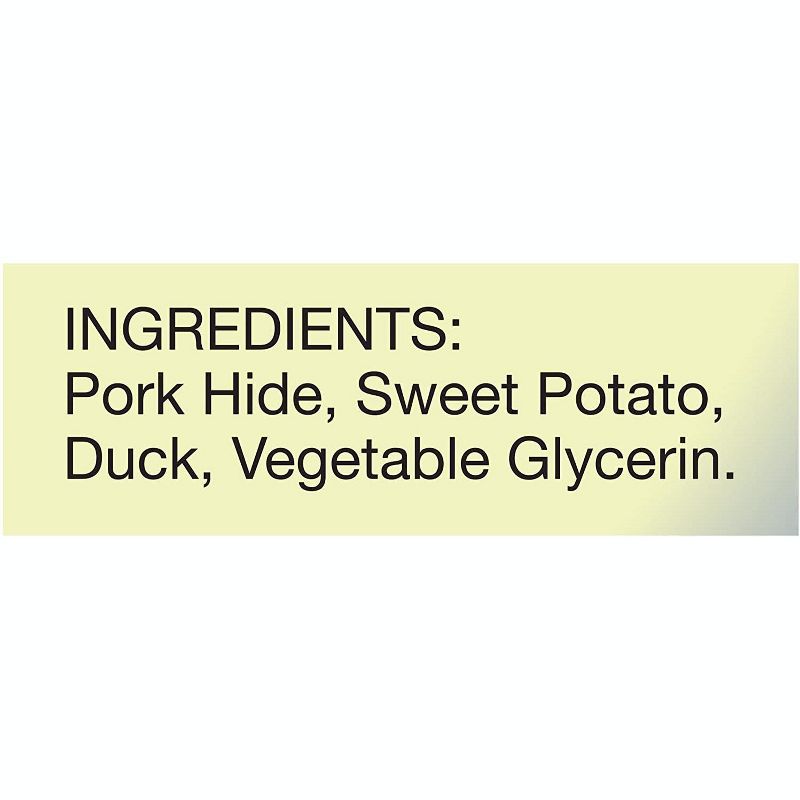 Cadet Pork Hide, Sweet Potato and Duck Triple Chews (6 Pack)