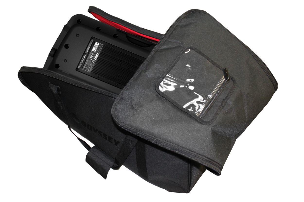 Odyssey BRLSPKLG Redline Series Large Speaker Travel Bag for Powered EV JBL+More
