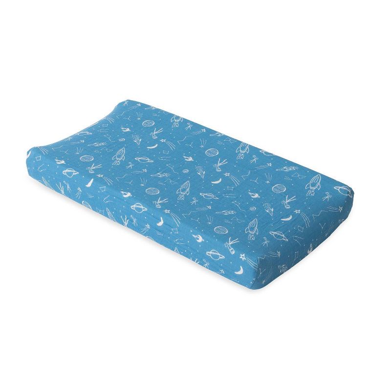 Red Rover Changing Pad Cover - Star Gaze