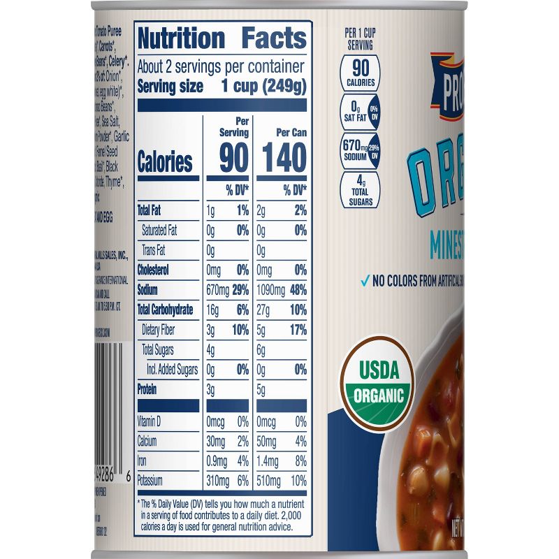 Progresso Organic Minestrone Soup 14.3oz