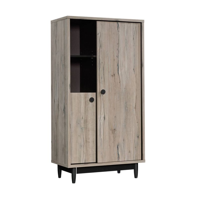 Linden Market Storage Cabinet Distressed Gray - Sauder