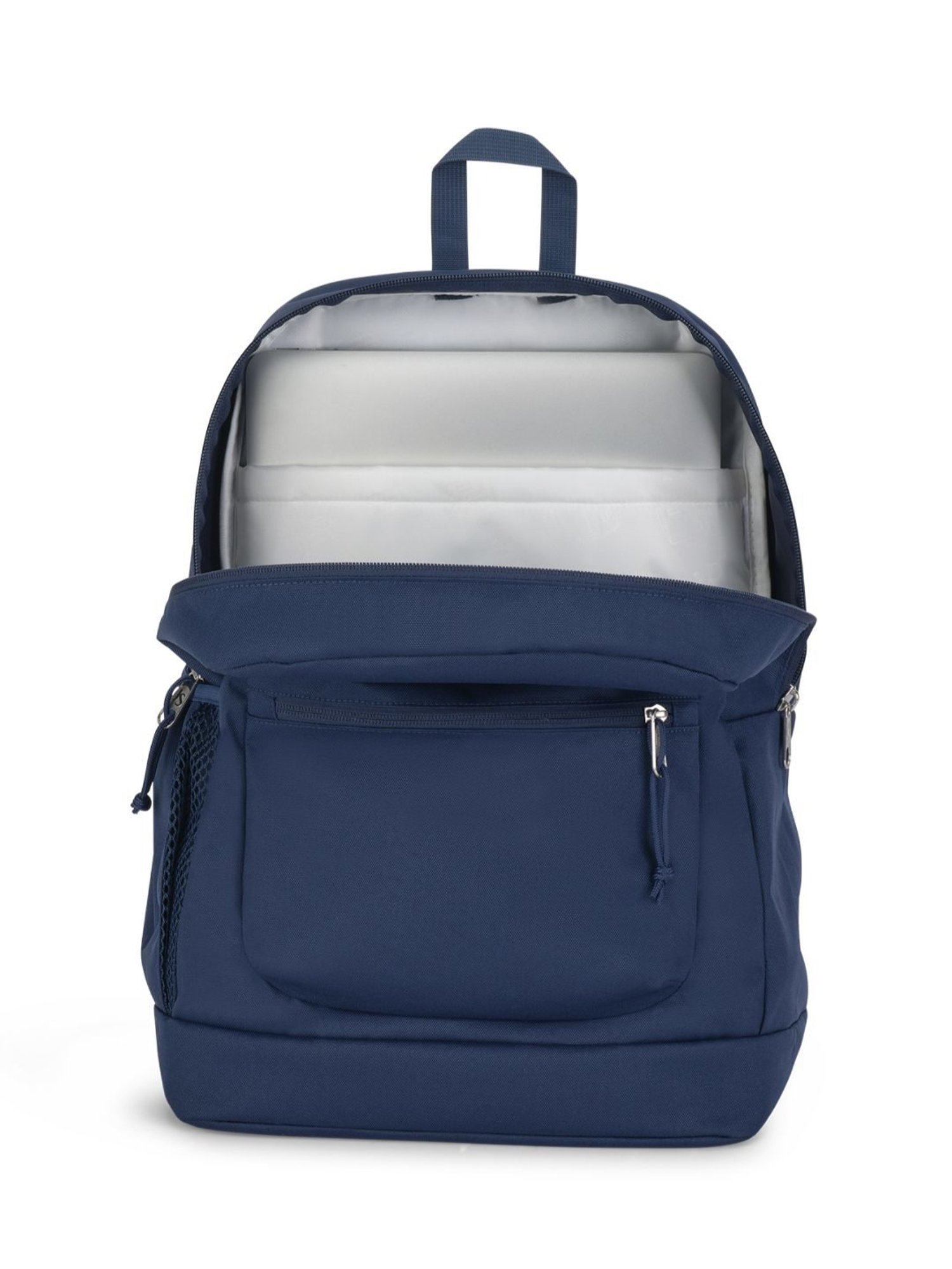 JanSport Cross Town Plus Blue Medium Backpack - 34 Ltrs